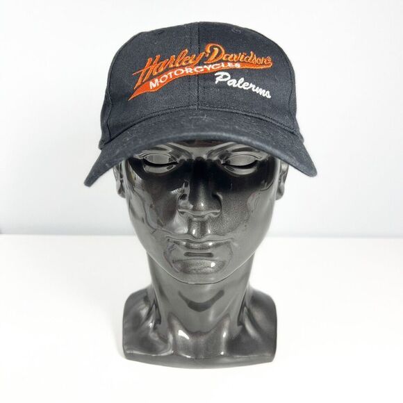 Vintage Harley-Davidson Palerma Men's Embroidered Washed Baseball Cap - Picture 1 of 7